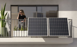 Kit fotovoltaico da balcone