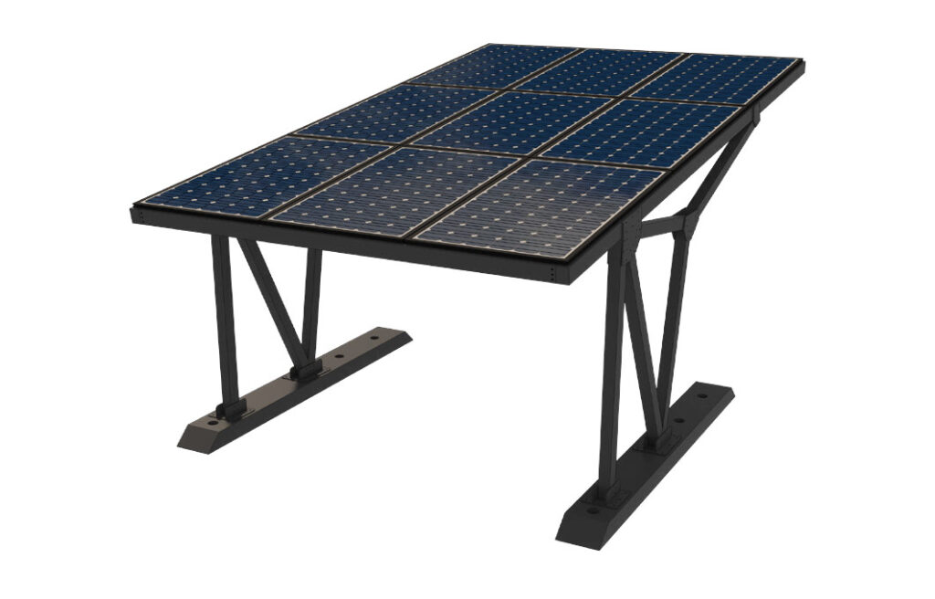 Carport fotovoltaico 1 posto auto